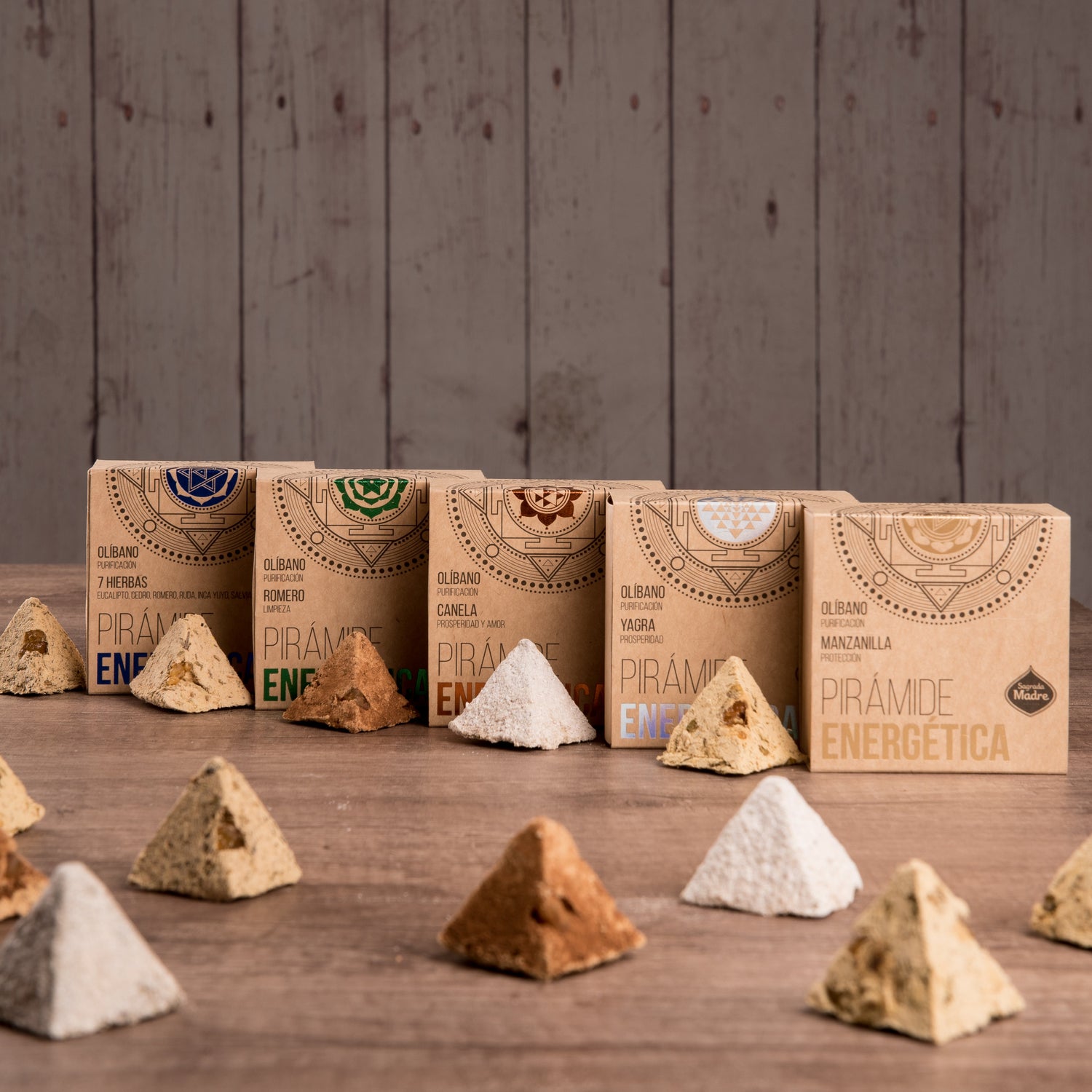 Línea Incienso Pirámide