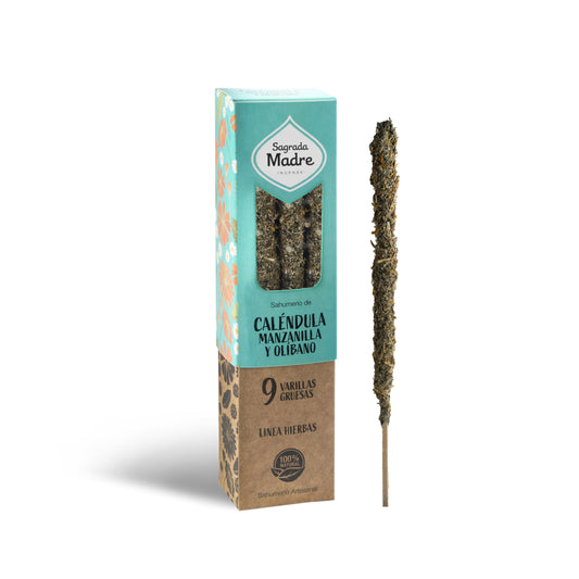 Caléndula – Manzanilla – Incienso