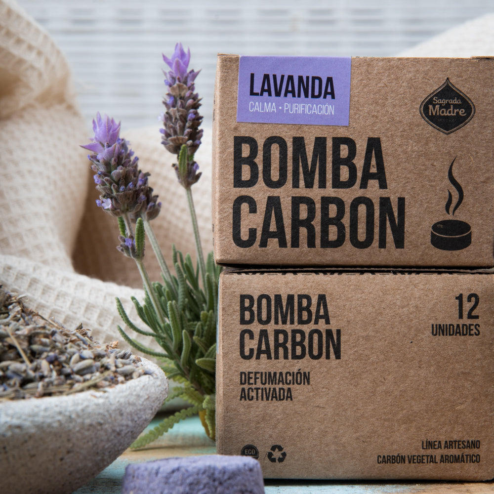 Bomba Carbón Lavanda