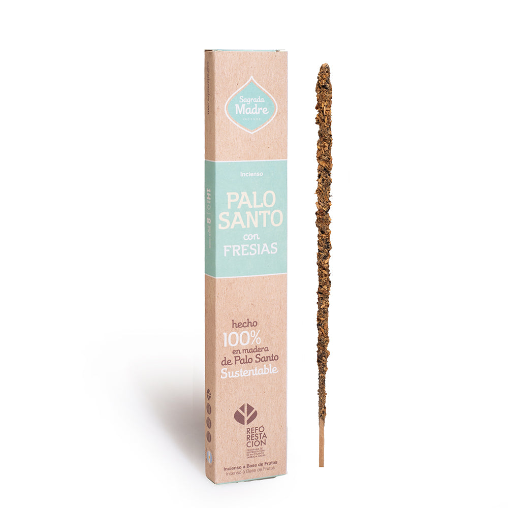 Palo Santo con Fresias