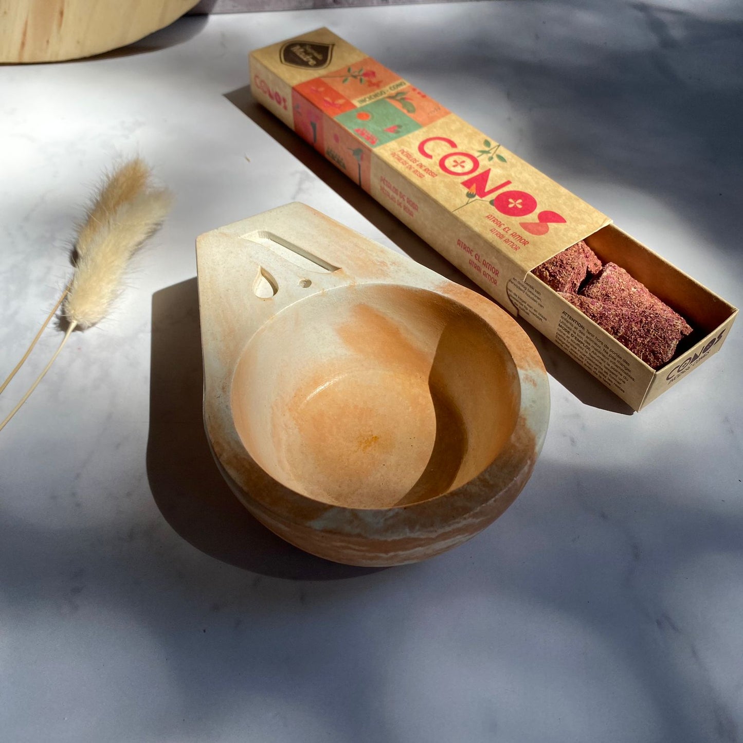 Sahumador y Porta incienso ALAS