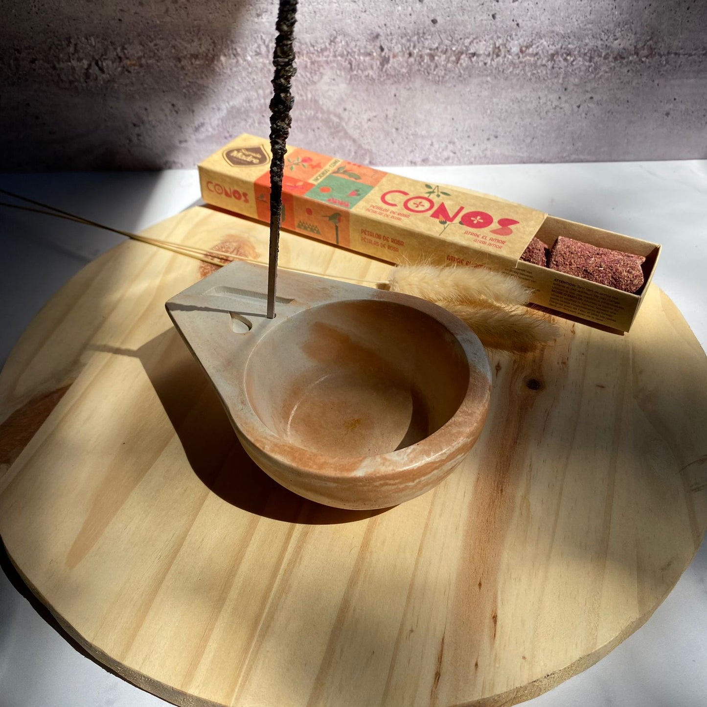 Sahumador y Porta incienso ALAS